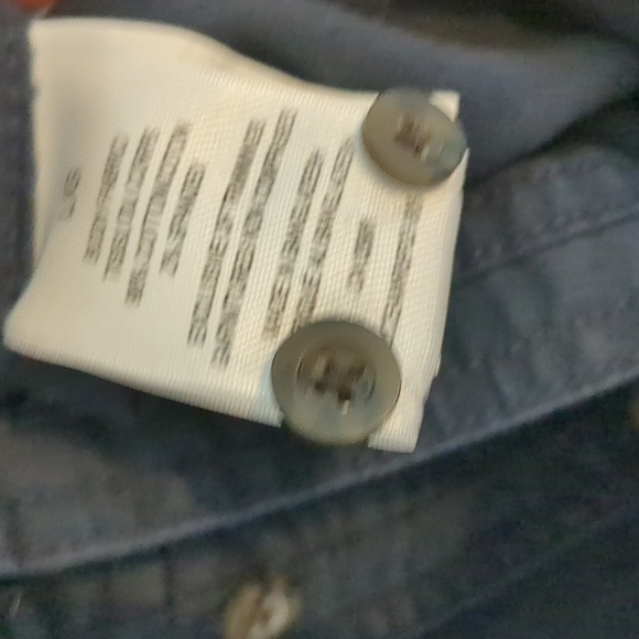 Wind River Shirt Mens Large Cotton Canvas Button Short Sleeve Gorpcore Workwear - Picture 5 of 8